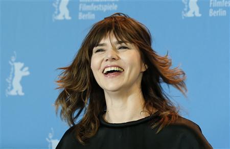 Director Szumowska poses during a photocall to promote the movie "In the name" at the 63rd Berlinale International Film Festival