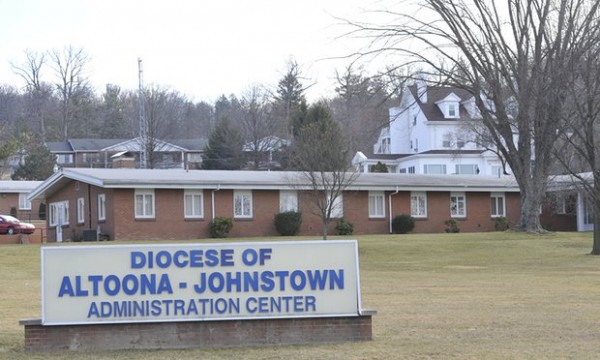 The Altoona-Johnstown diocese administration building in Altoona