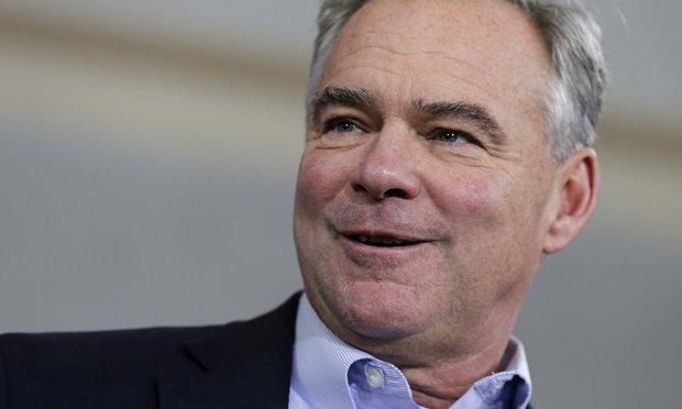 emocratic vice-presidential candidate Tim Kaine says he changed his views on same-sex marriage in 2005. 
